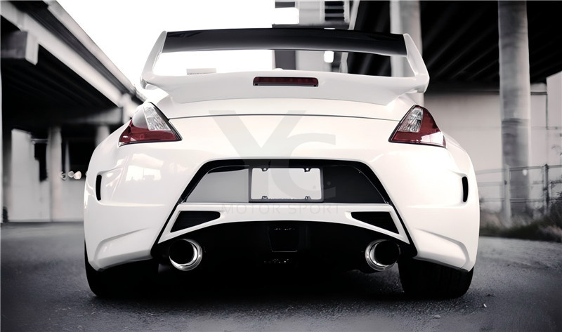Honey Comb Carbon Weave 2009-2020 Nissan 370Z Z34 AMUSE Style Rear Spoiler with Break Light