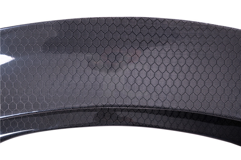 Honey Comb Carbon Weave 2009-2020 Nissan 370Z Z34 AMUSE Style Rear Spoiler with Break Light