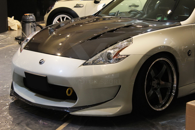 2009-2020 Nissan 370Z Z34 Coupe AMUSE Style Hood Bonnet Engine Cover