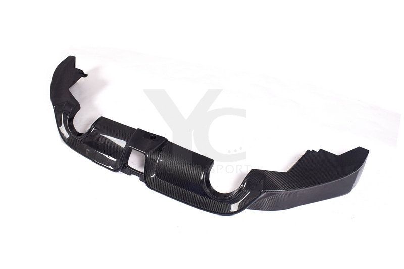 2009-2020 Nissan 370Z Z34 Rear Lip VARIS Style Rear Lip Diffuser (Fits OEM Rear Bumper)