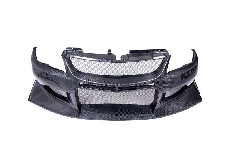 2004-2007 Mitsubishi Lancer Evolution 8-9 VLTX Cyber Version Style Front Bumper
