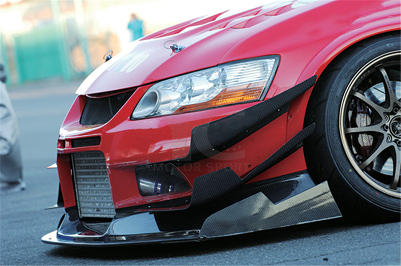 2004-2007 Mitsubishi Lancer Evolution 8-9 VLTX Cyber Version Style Front Bumper