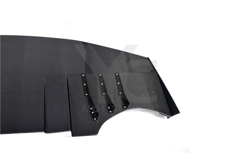 2004-2007 Mitsubishi Lancer Evolution 8-9 VOLTEX Cyber VS Style Front Bumper Diffuser (1900mm Wide)