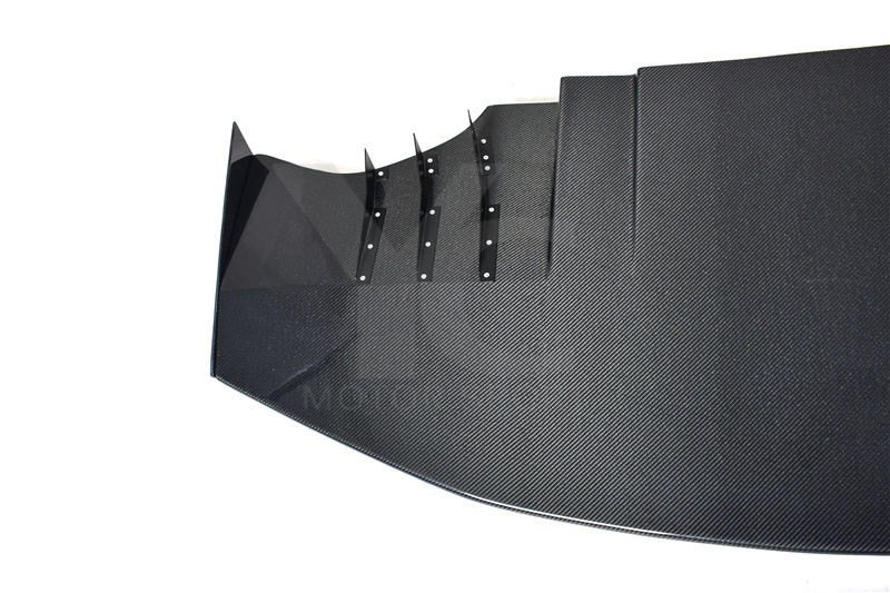 2004-2007 Mitsubishi Lancer Evolution 8-9 VOLTEX Cyber VS Style Front Bumper Diffuser (1900mm Wide)