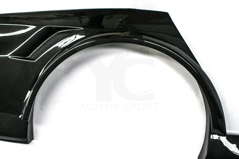 2006-2007 Mitsubishi Lancer Evolution 9 VOLTEX Cyber VS Style +30mm Rear Fender Panels