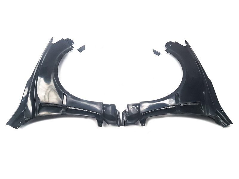 2015-2021 Subaru Impreza VA WRX S4 & WRX STI Sedan VARIS ARISING II Style +8mm Front Fender w/ Extension