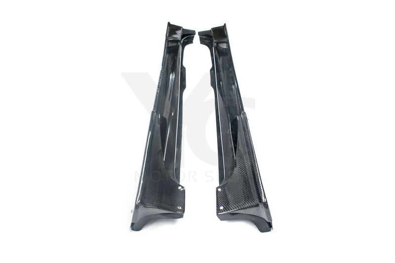 2015-2021 Subaru Impreza VA WRX S4 & WRX STI Sedan VARIS ARISING II Style Side Skirts w/ Air Shroud