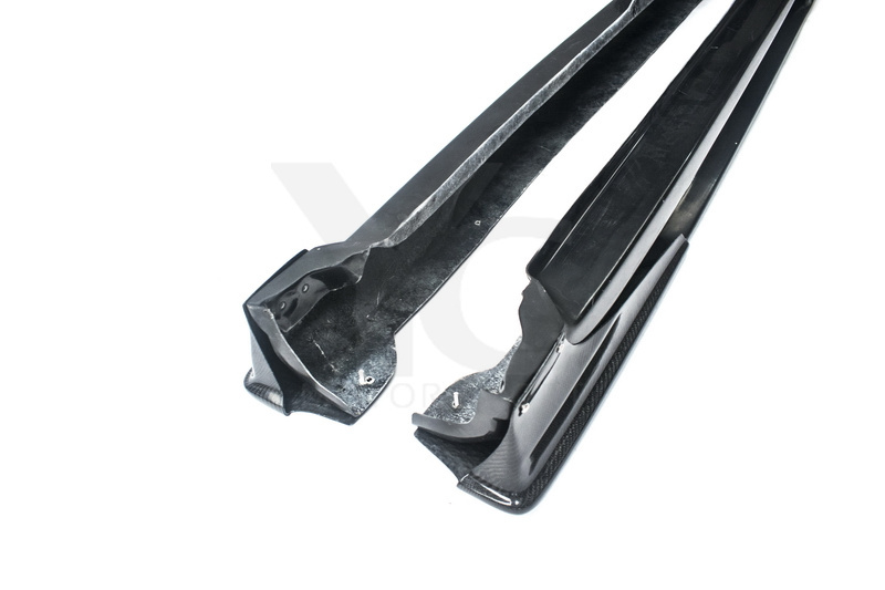 2015-2021 Subaru Impreza VA WRX S4 & WRX STI Sedan VARIS ARISING II Style Side Skirts w/ Air Shroud
