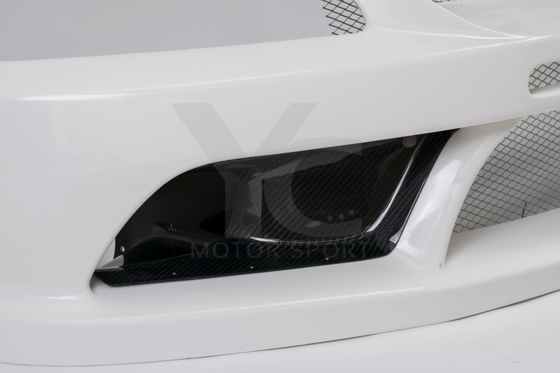 Lancer Evo 9 VARIS Style Front Bumper Oil Cooler Guide