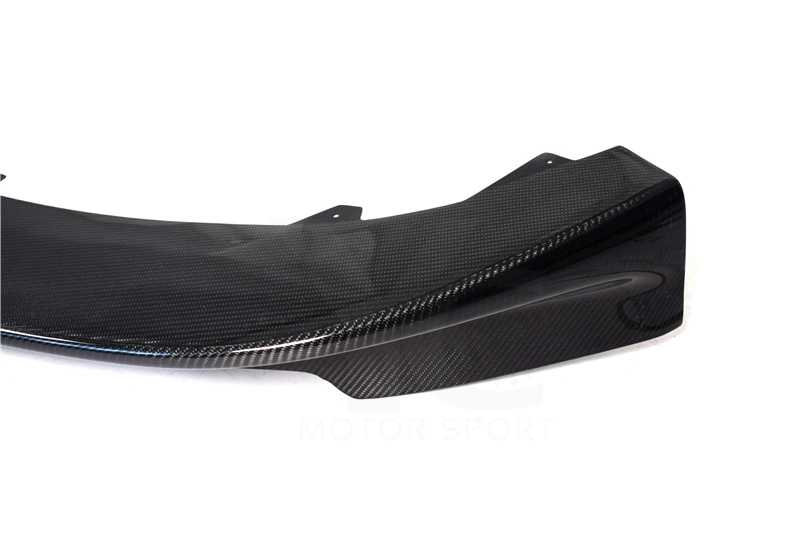 Close view of the Evolution 9 DK Style carbon fiber front lip
