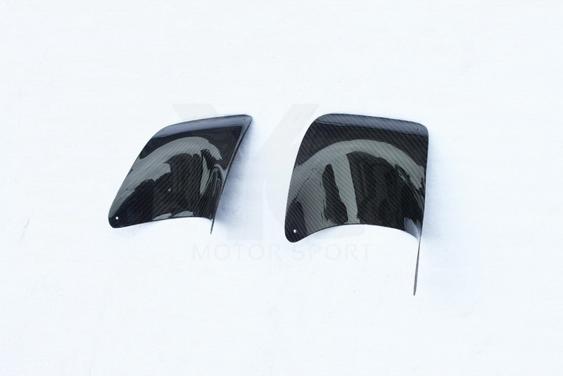 2008-2017 Mitsubishi Lancer Evolution EVO X Rear Bumper VARIS Style Exhaust Heat Shield (2pcs)