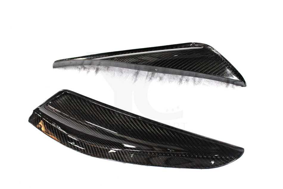 2008-2017 Mitsubishi Lancer Evolution EVO X VARIS Style Front Bumper Canards 4pcs