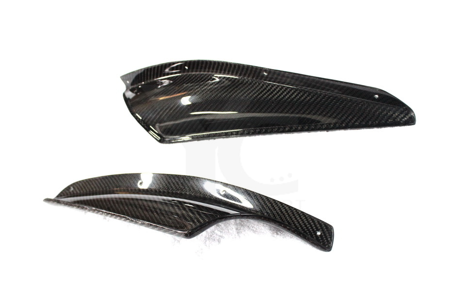 2008-2017 Mitsubishi Lancer Evolution EVO X VARIS Style Front Bumper Canards 4pcs