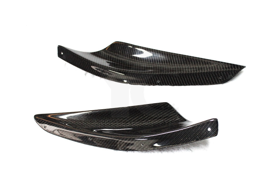 2008-2017 Mitsubishi Lancer Evolution EVO X VARIS Style Front Bumper Canards 4pcs