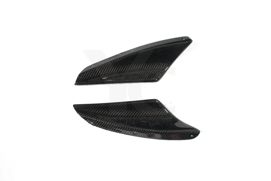 2008-2017 Mitsubishi Lancer Evolution EVO X VARIS Style Front Bumper Canards 4pcs