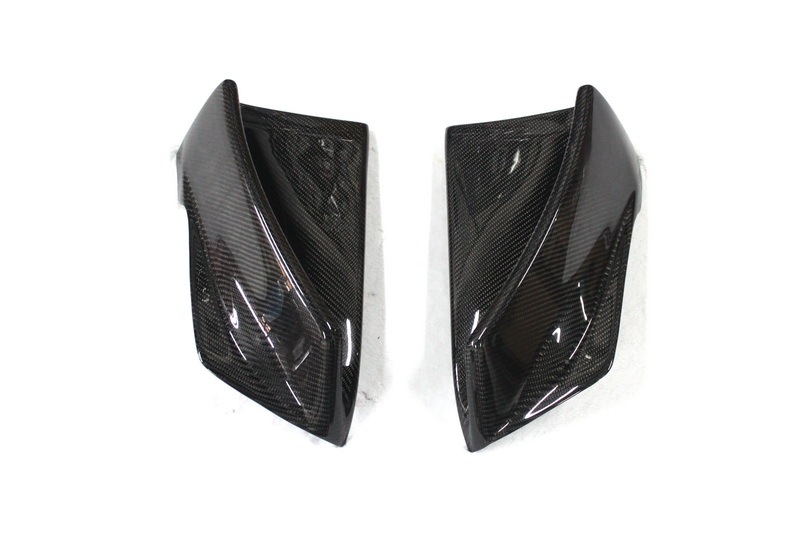2008-2017 Mitsubishi Lancer Evolution EVO X RS Style Rear Bumper Caps