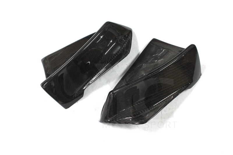 2008-2017 Mitsubishi Lancer Evolution EVO X RS Style Rear Bumper Caps
