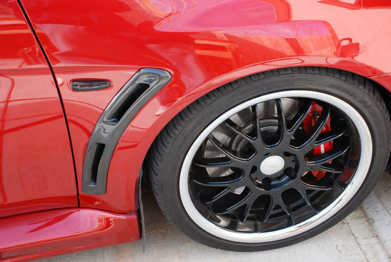 2008-2017 Mitsubishi Lancer Evolution EVO X VARIS Style Front Fender Vents
