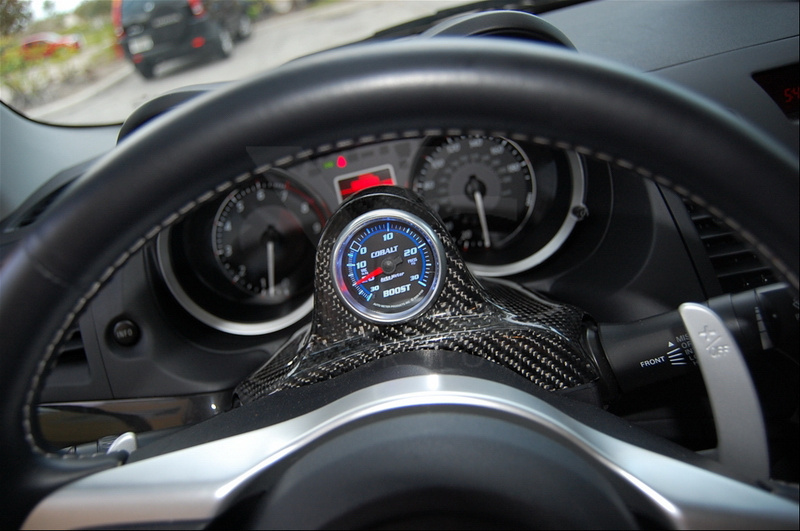 2008-2017 Mitsubishi Lancer Evolution X Steering Wheel Single Gauge Pod (52mm or 60mm)