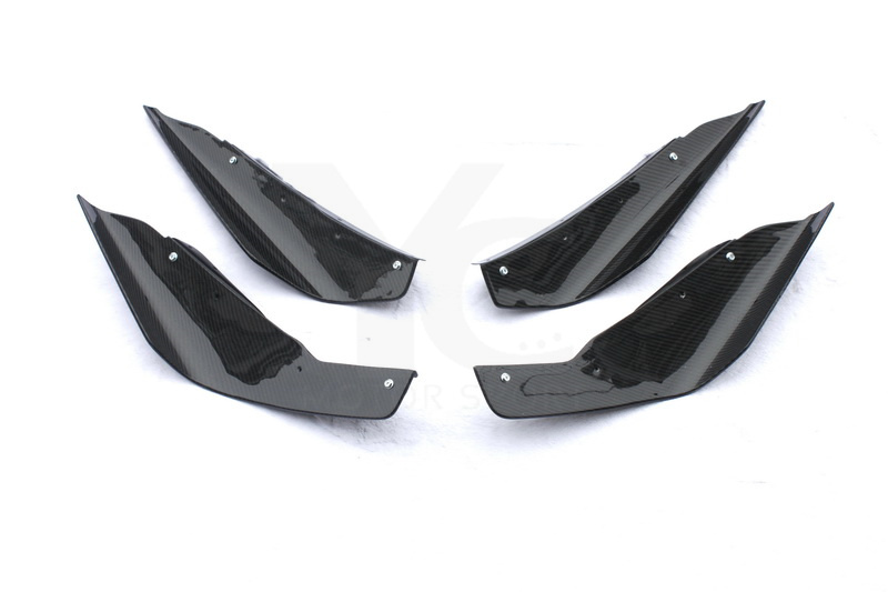 2008-2017 Mitsubishi Lancer Evolution X VARIS Wide Body Version Style Hyper Canard (10 Pcs)