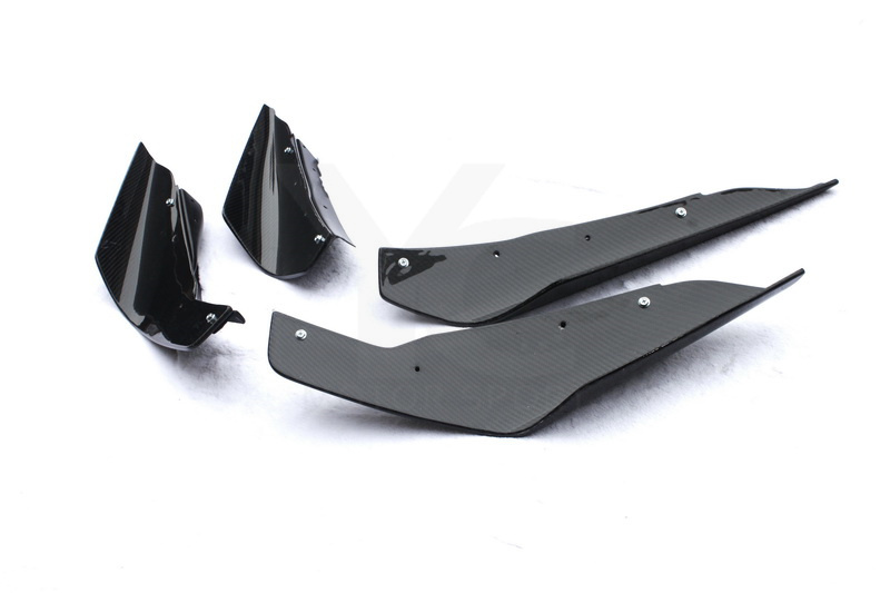 2008-2017 Mitsubishi Lancer Evolution X VARIS Wide Body Version Style Hyper Canard (10 Pcs)