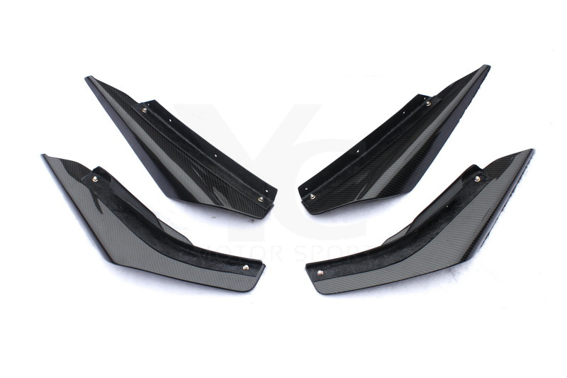2008-2017 Mitsubishi Lancer Evolution X VARIS Wide Body Version Style Hyper Canard (10 Pcs)