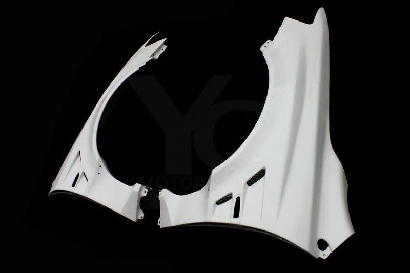 2008-2017 Mitsubishi Lancer Evolution X VARIS Wide Body Version Style +35mm Front Fender