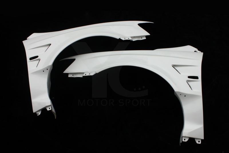 2008-2017 Mitsubishi Lancer Evolution X VARIS Wide Body Version Style +35mm Front Fender