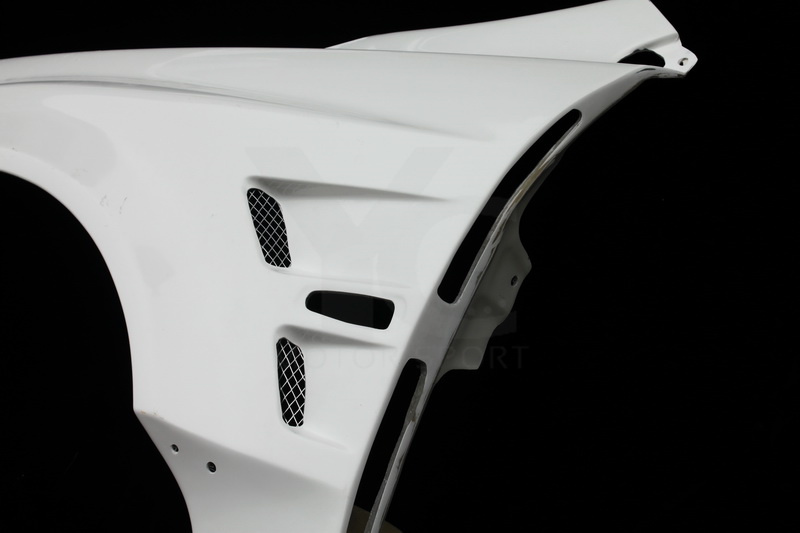 2008-2017 Mitsubishi Lancer Evolution X VARIS Wide Body Version Style +35mm Front Fender