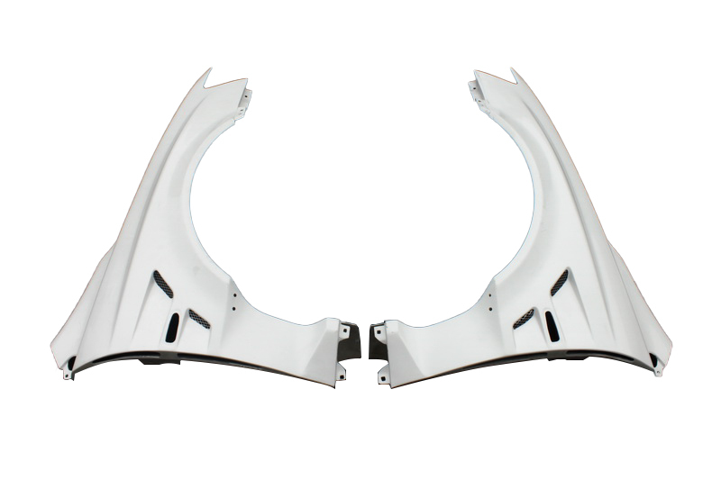 2008-2017 Mitsubishi Lancer Evolution X VARIS Wide Body Version Style +35mm Front Fender