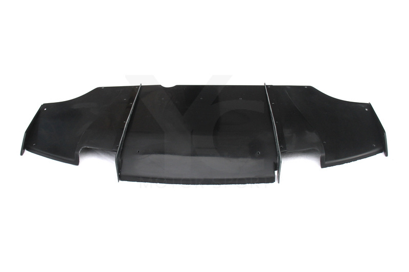 2008-2017 Mitsubishi Lancer Evolution X VARIS Collaboration AREO Style Rear Diffuser w/ Side Fins