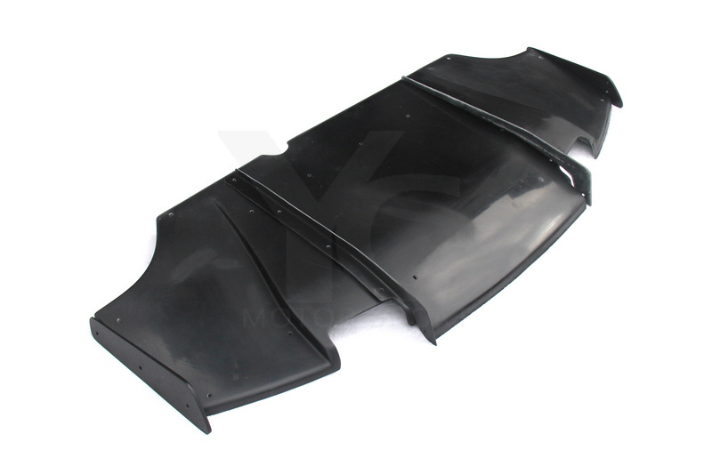 2008-2017 Mitsubishi Lancer Evolution X VARIS Collaboration AREO Style Rear Diffuser w/ Side Fins