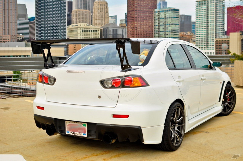 2008-2017 Mitsubishi Lancer Evolution X VS Euro Edition Style 1600mm GT Wing