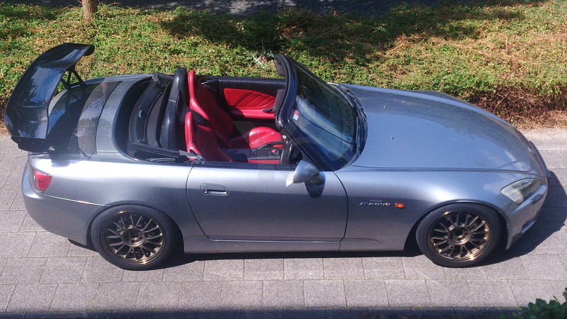 2000-2009 Honda S2000 Body Kit JSR Type-1 Style Carbon Fiber Rear Wing (AP1/AP2)