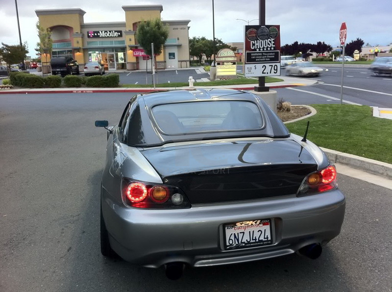 Honda S2000 Hardtop with Plexiglass Fit for 2000 to 2009 Honda S2000 AP1 AP2 OEM Style Hard Top Cover