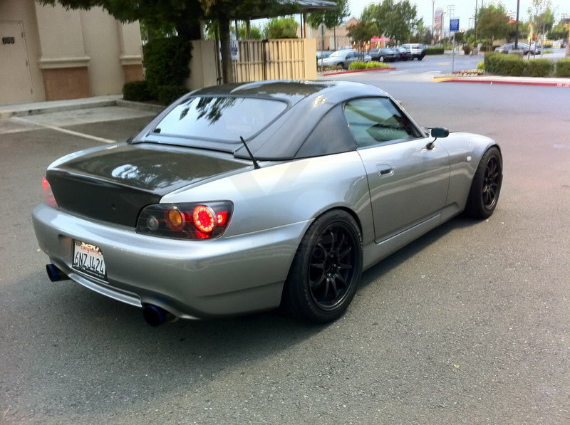 Honda S2000 Hardtop with Plexiglass Fit for 2000 to 2009 Honda S2000 AP1 AP2 OEM Style Hard Top Cover