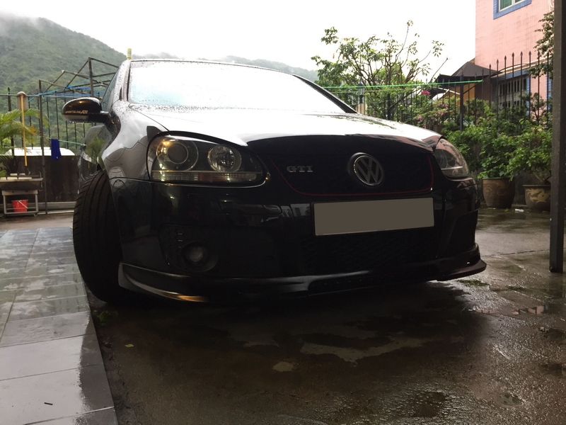 A Style Front Lip For 2004-2008 VW Golf MK5 GTI