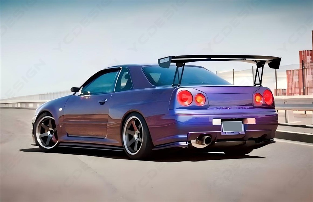 2002 Nissan Skyline GTR R34 GT Wing