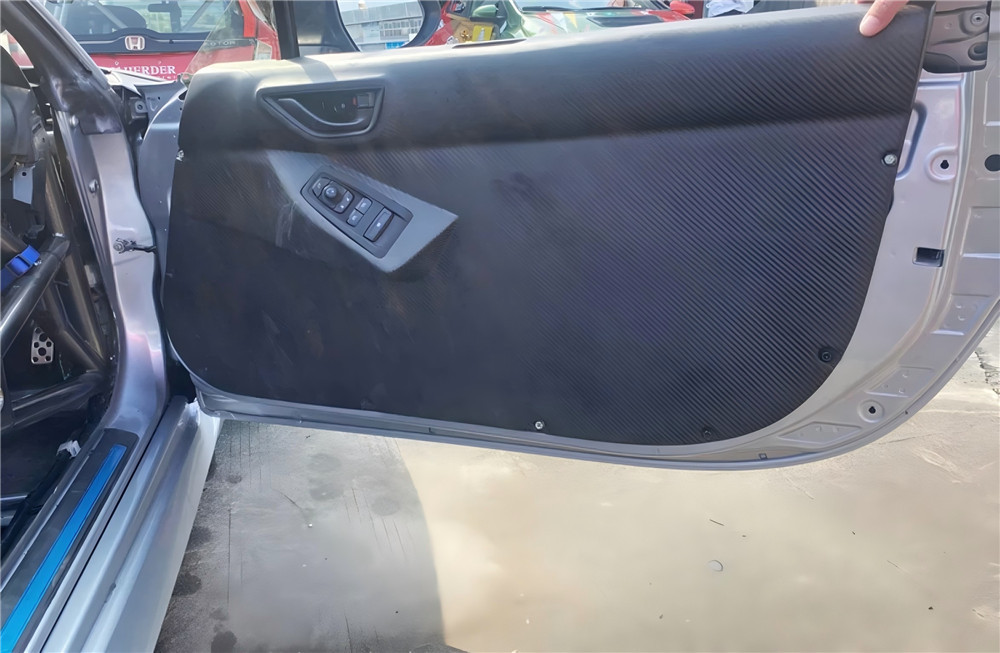 Carbon Fiber Inner Door Cards For 2021-2025 Toyota GR86 ZN8 Subaru BRZ ZD8 Track Version Inner Door Cards Matte Finish