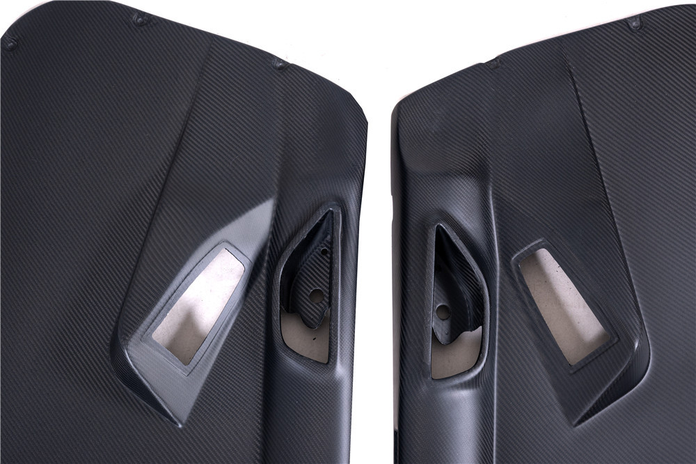 Carbon Fiber Inner Door Cards For 2021-2025 Toyota GR86 ZN8 Subaru BRZ ZD8 Track Version Inner Door Cards Matte Finish