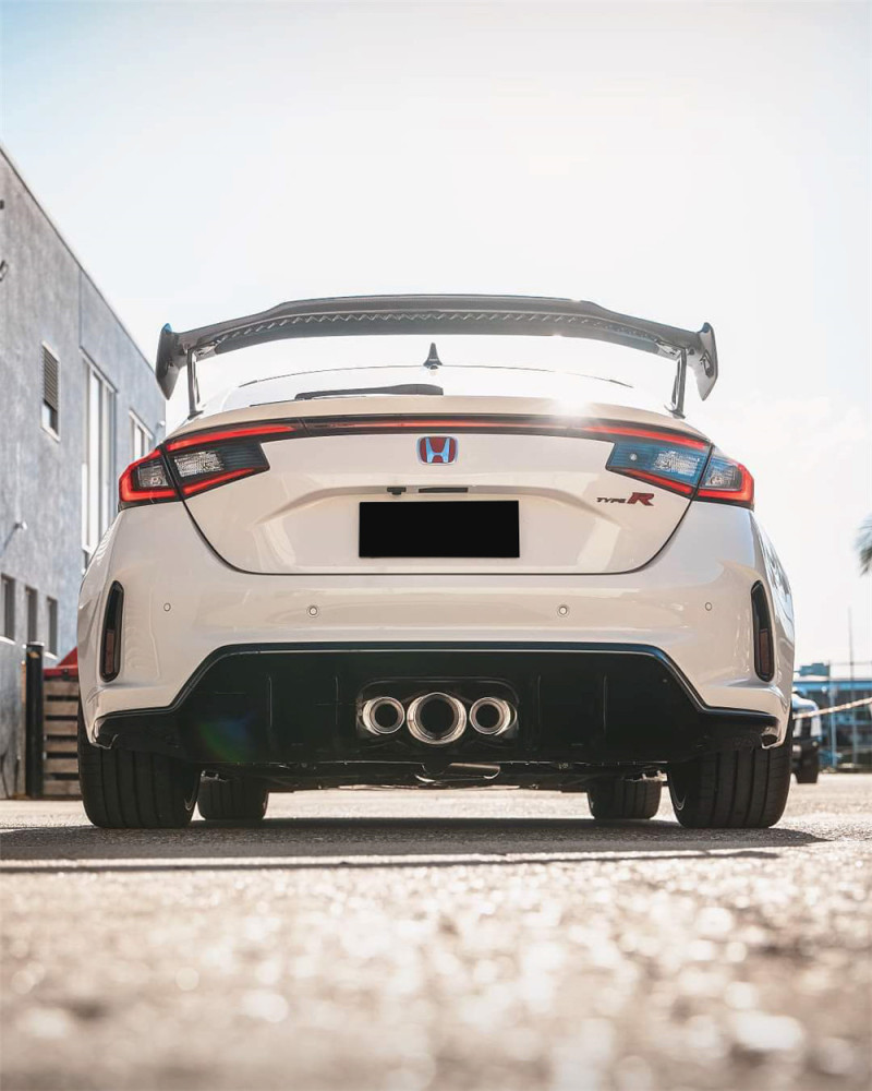 Mod*ul Option Style Dry Carbon Fiber Rear Wing Blade For 2022-2025 Honda Civic FL5 Type-R