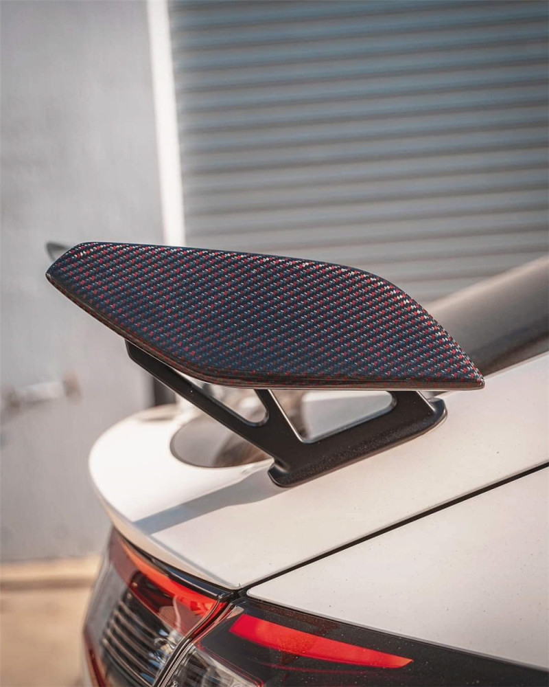 Mod*ul Option Style Dry Carbon Fiber Rear Wing Blade For 2022-2025 Honda Civic FL5 Type-R