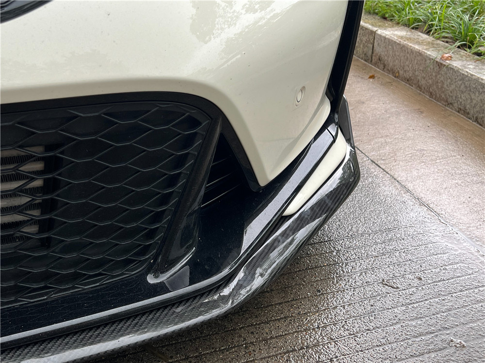 Aimgain Style Dry Carbon Fiber Front Lip Honda Civic Type R FL5