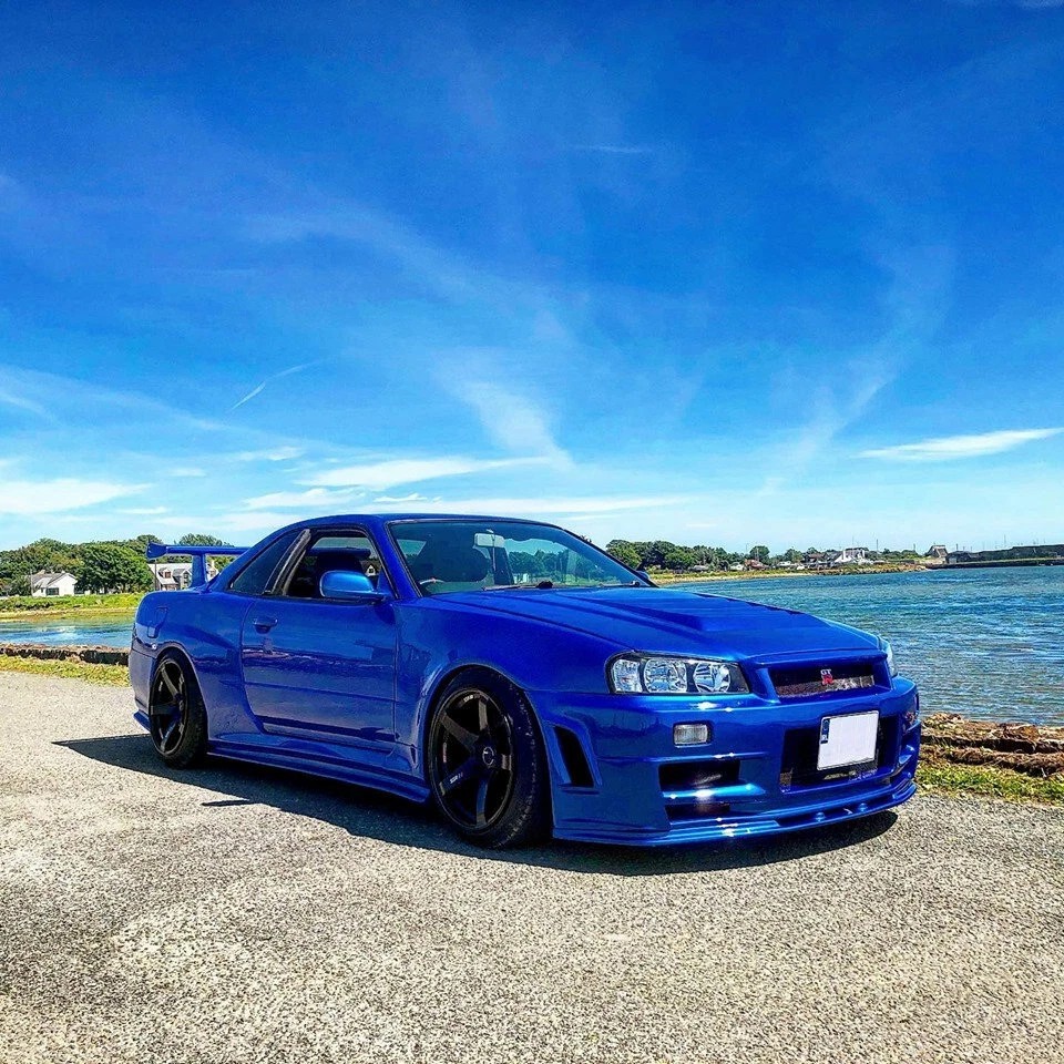 Nissan Skyline R34 GTT Ztune Style Carbon Fiber Body Kit 