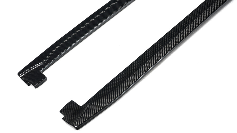 YC V1 Style Dry Carbon Side Skirt Underboard for 22-25 Honda Civic FL5 Type-R