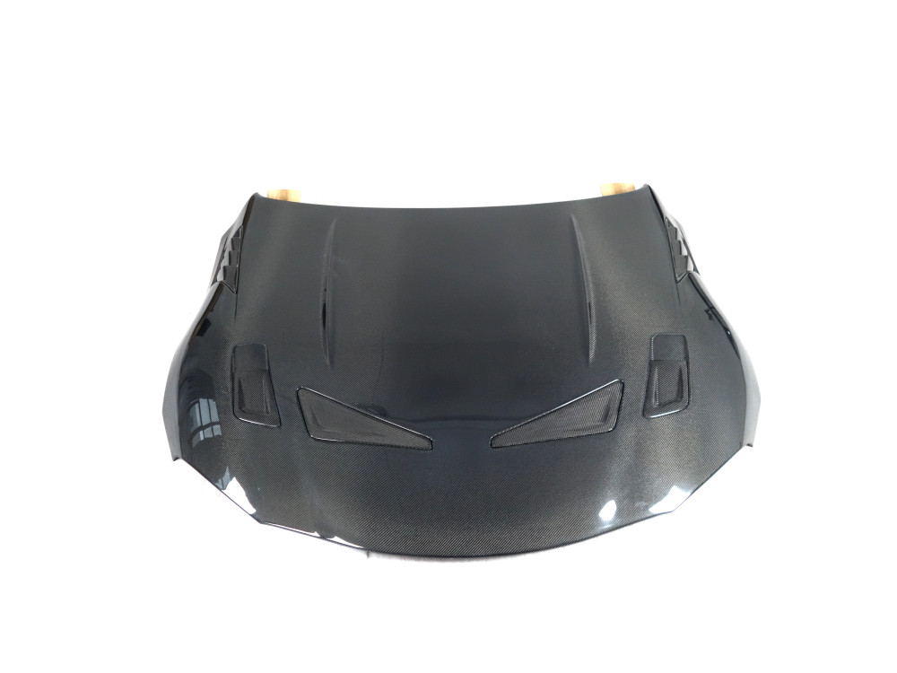 Carbon Fiber BK Style Hood For 2019-2025 Toyota GR Supra MK V A90 A91 Bonnet Engine Cover