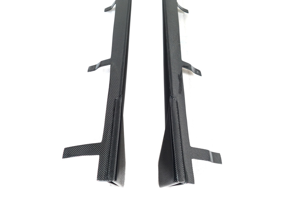 Carbon Fiber BK Style Side Skirts Body Kit For 2019-2025 Toyota GR Supra MK V A90 A91 Side Skirts