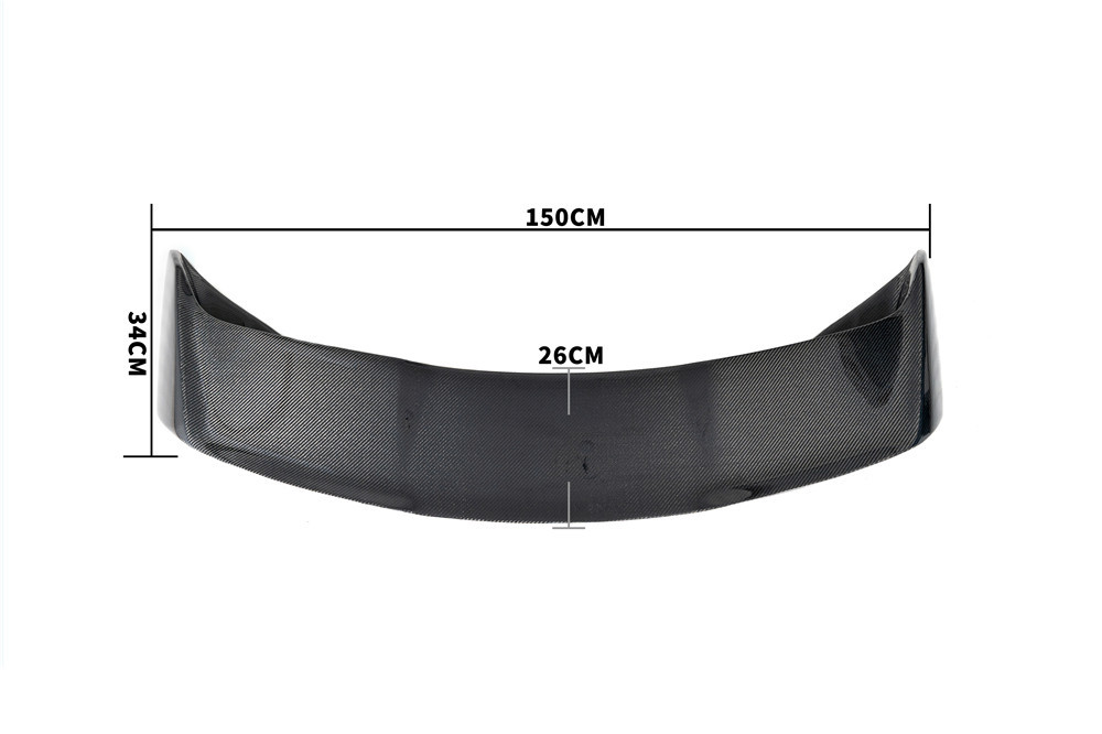 2015 Nissan R35 GTR VARIS Magnum Opus 17' Ver Style Carbon Fiber GT Wing