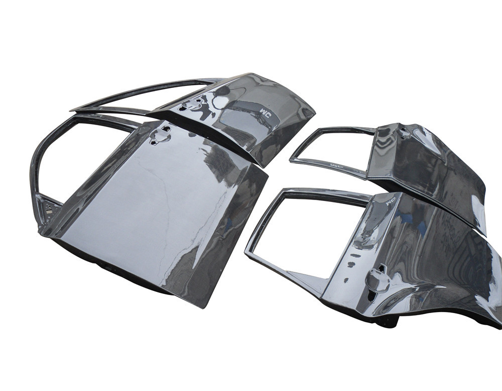 Subaru Sti Impreza Carbon Fiber Front & Rear Doors