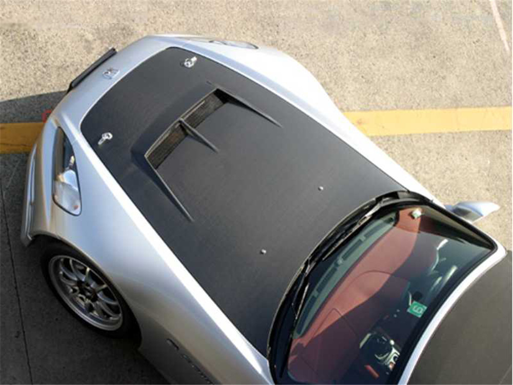 AP2 S2000 JS Racing Type-S Style Carbon Fiber Hood
